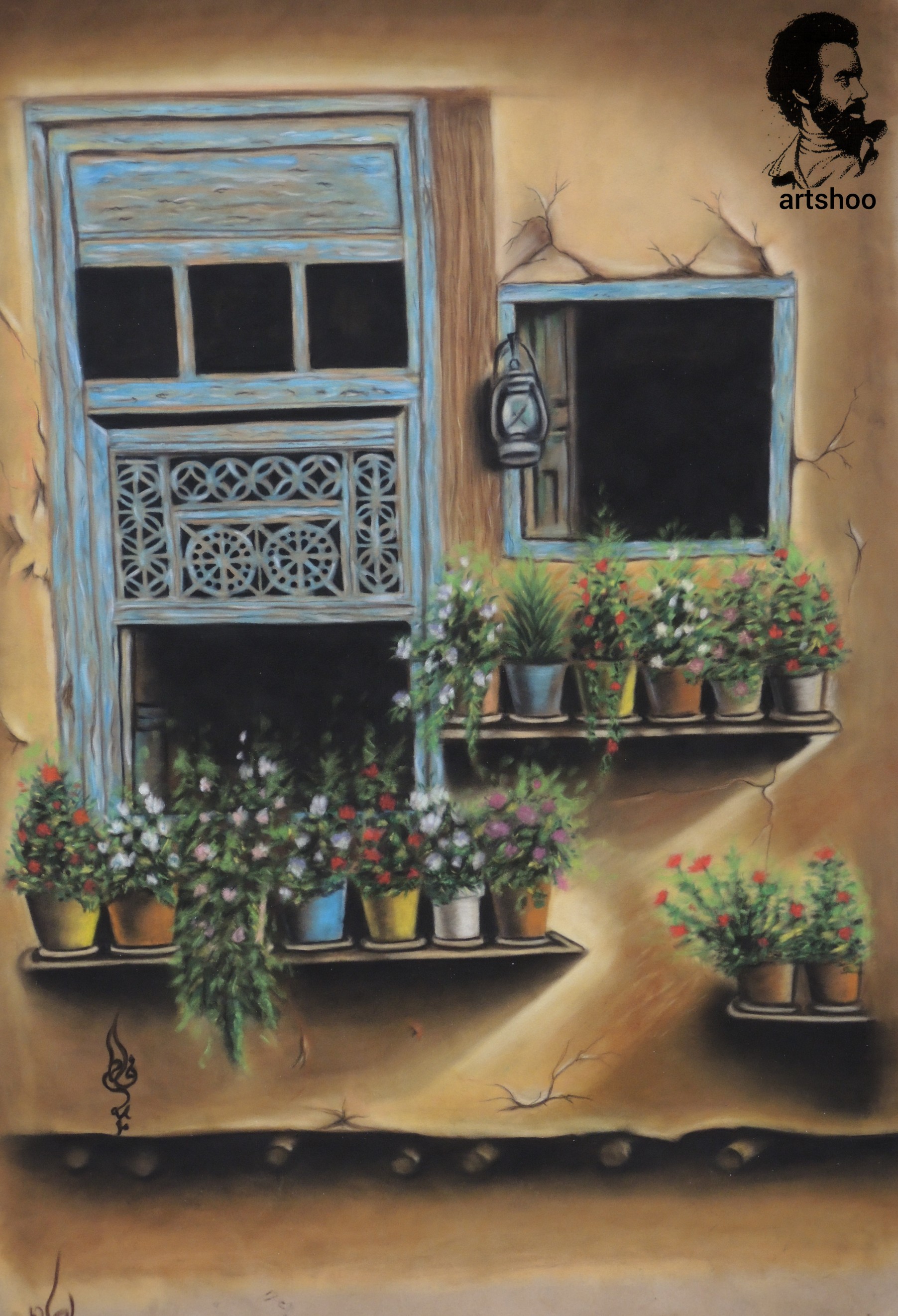 نقاشی پاستل